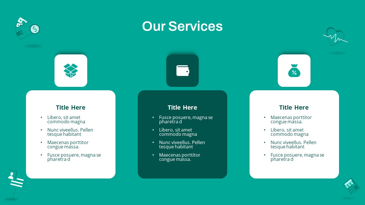 Insurance Consulting PowerPoint Theme services