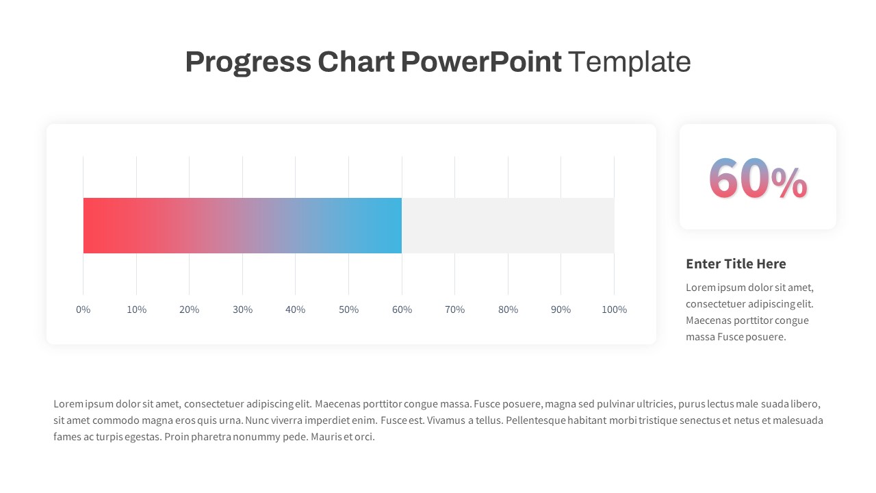 Progress Chart PowerPoint Templates