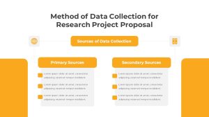 Research Proposal PowerPoint Template Data Collection for for Research Project Proposal