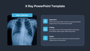 X Ray PPT Template Free Free Slide For Presentations