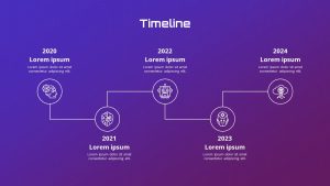 Free AI Artificial Intelligence PowerPoint Template Timeline Slide