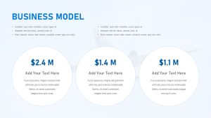 Free Aviation PowerPoint Template Business Model Slide