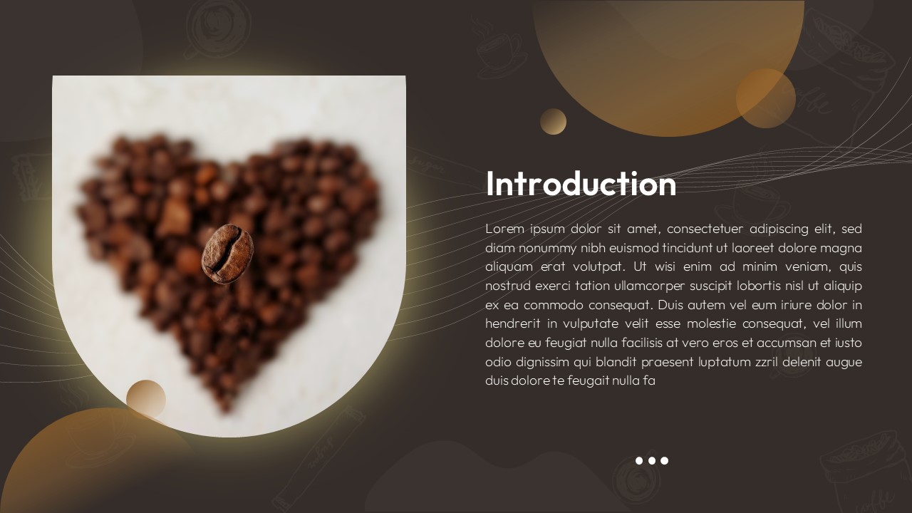 Free Coffee Shop PowerPoint Template introduction