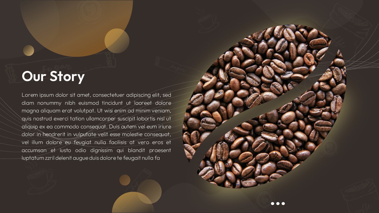 Free Coffee Shop PowerPoint Template story