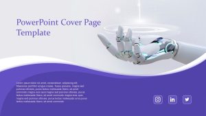 Free Cover Page PPT Template