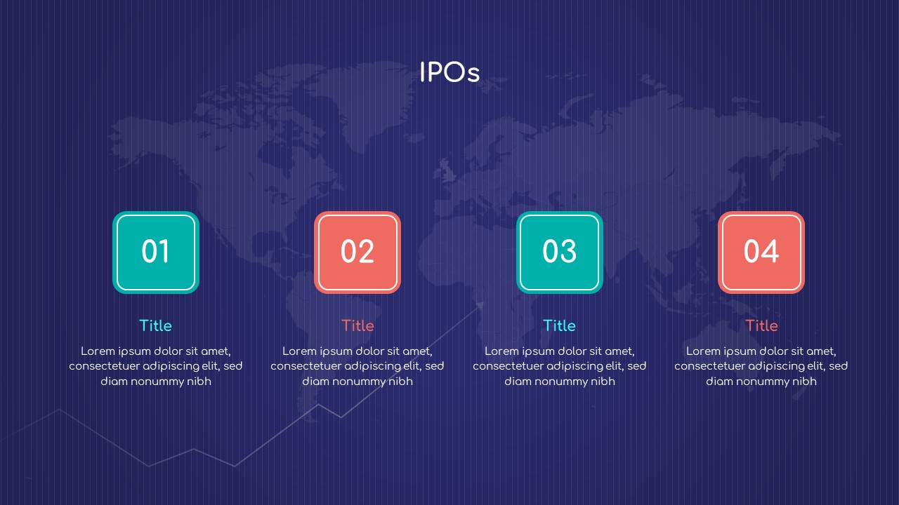 Free Stock Market PowerPoint Template IPOs