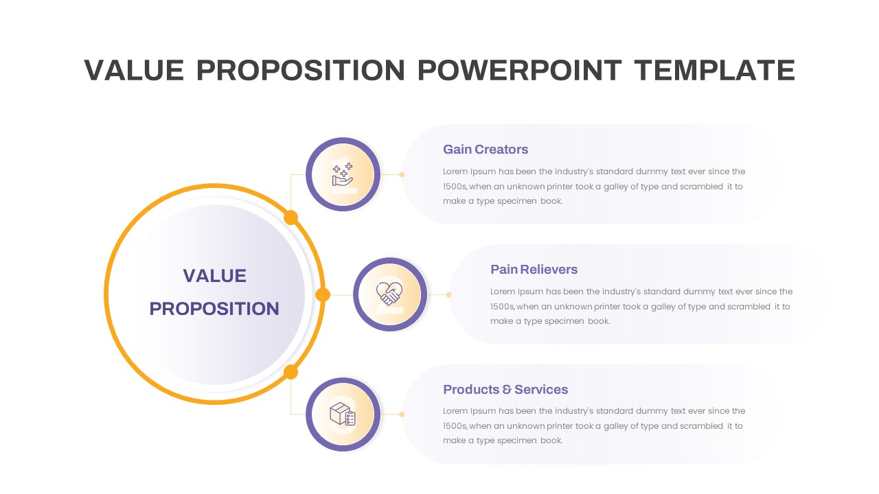 Free Value Proposition PowerPoint Template