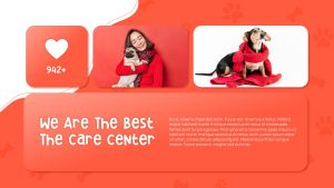 Pet Shop PowerPoint Deck Template Free care center