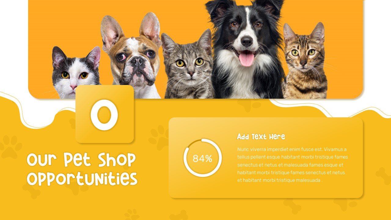 Pet Shop PowerPoint Deck Template Free opportunities