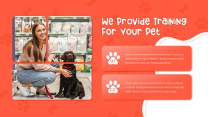 Pet Shop PowerPoint Deck Template Free training