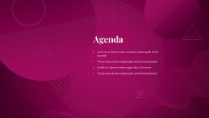 PowerPoint Presentation Abstract Theme agenda