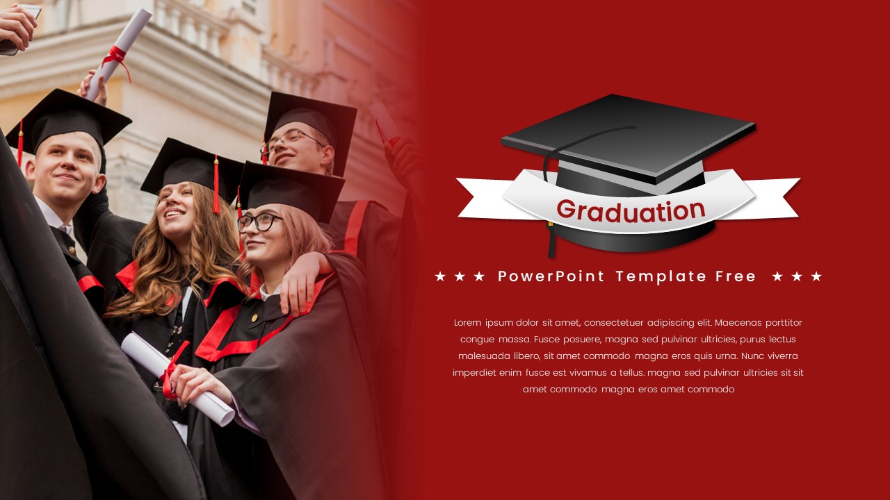 Graduation PPT Template Free