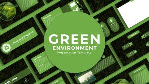 Green Environment PowerPoint Theme Featured Image