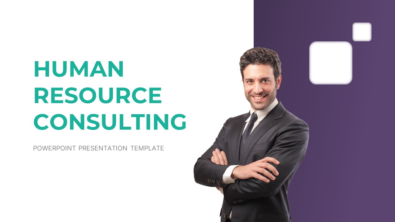 HR Consulting PowerPoint Template Deck