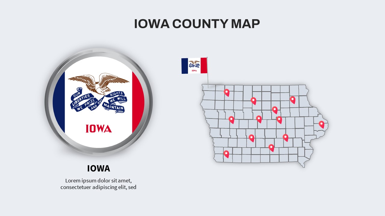 IOWA PowerPoint Template featured image