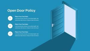 Open Door Policy PowerPoint Template