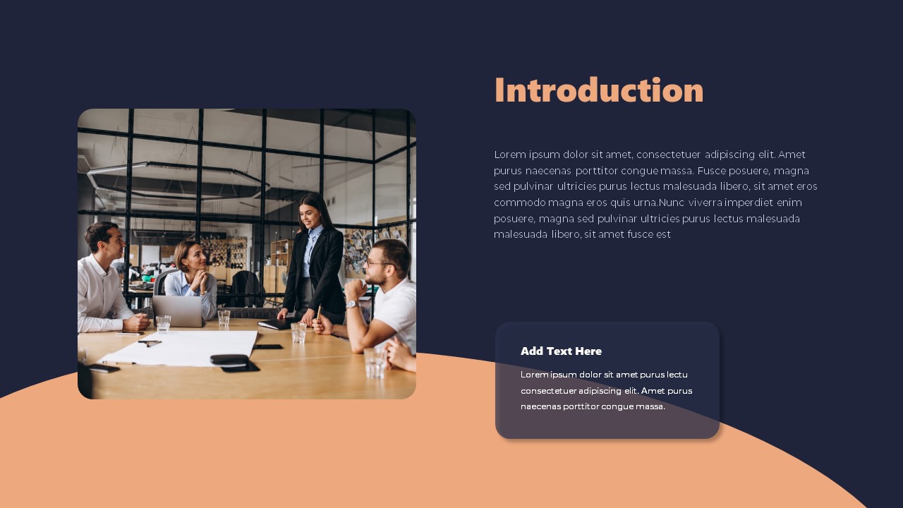 Thesis Presentation PowerPoint Template Free introduction