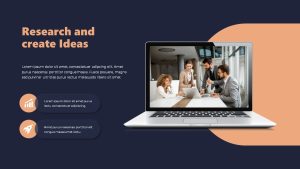 Thesis Presentation PowerPoint Template Free research