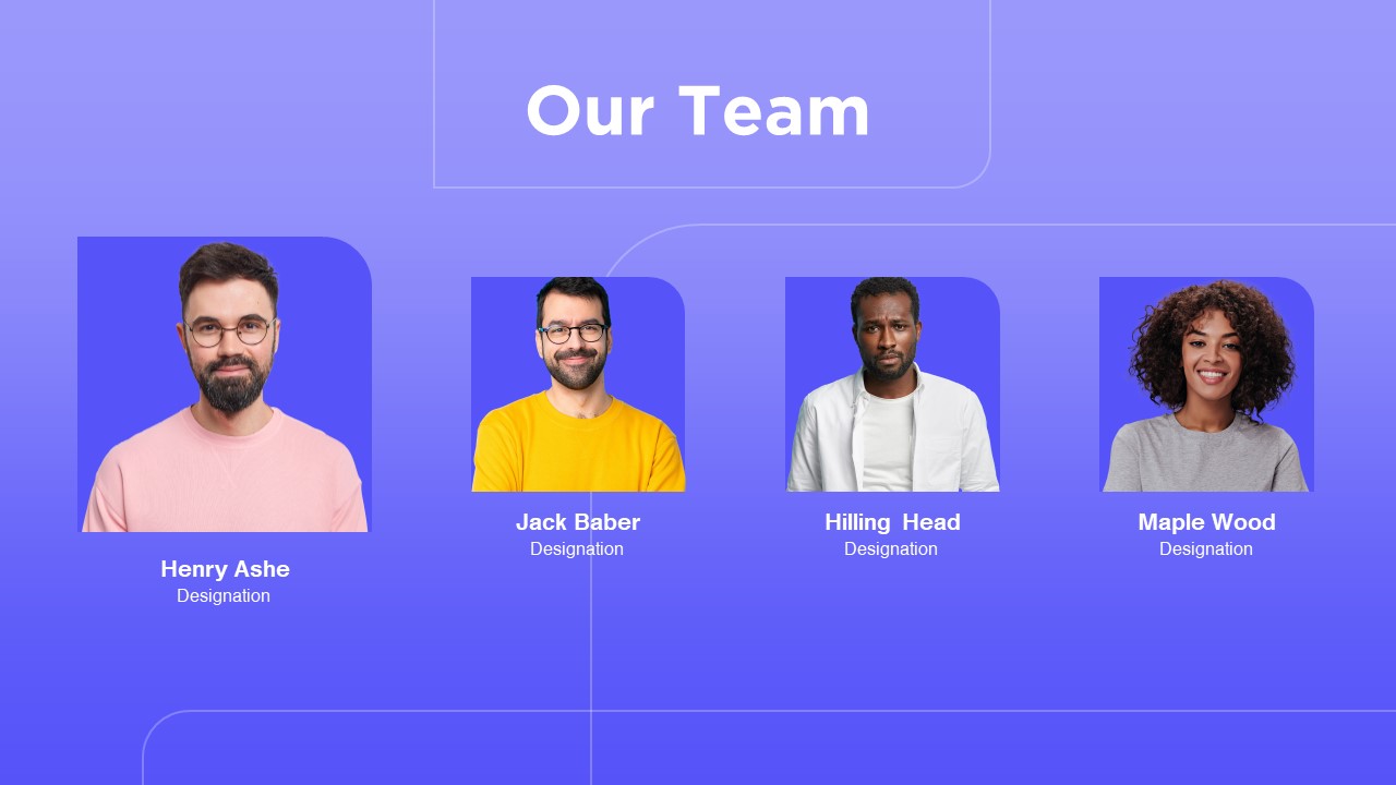 Training PowerPoint Template Free team