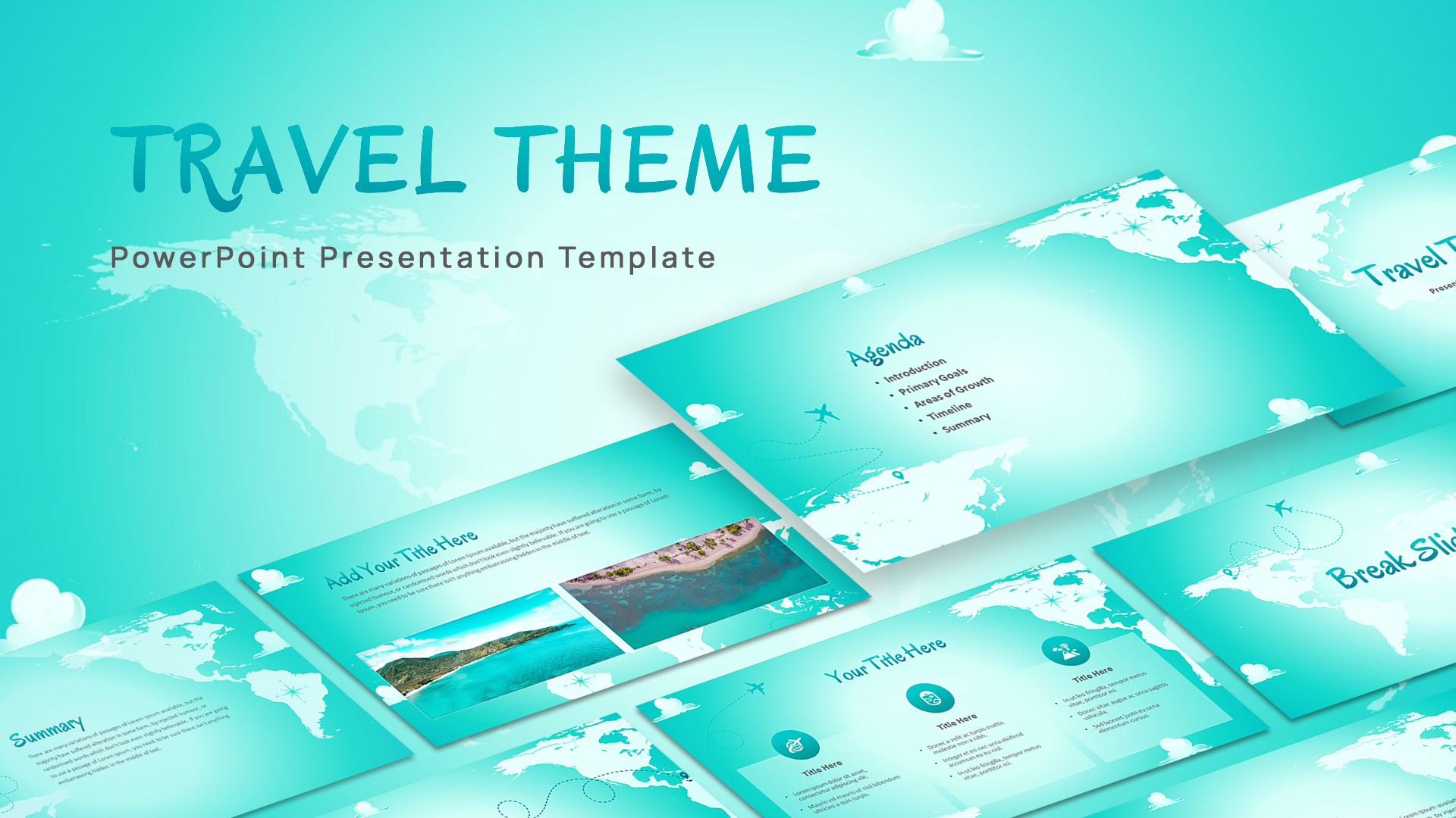 Travel PowerPoint Presentation Theme featured image